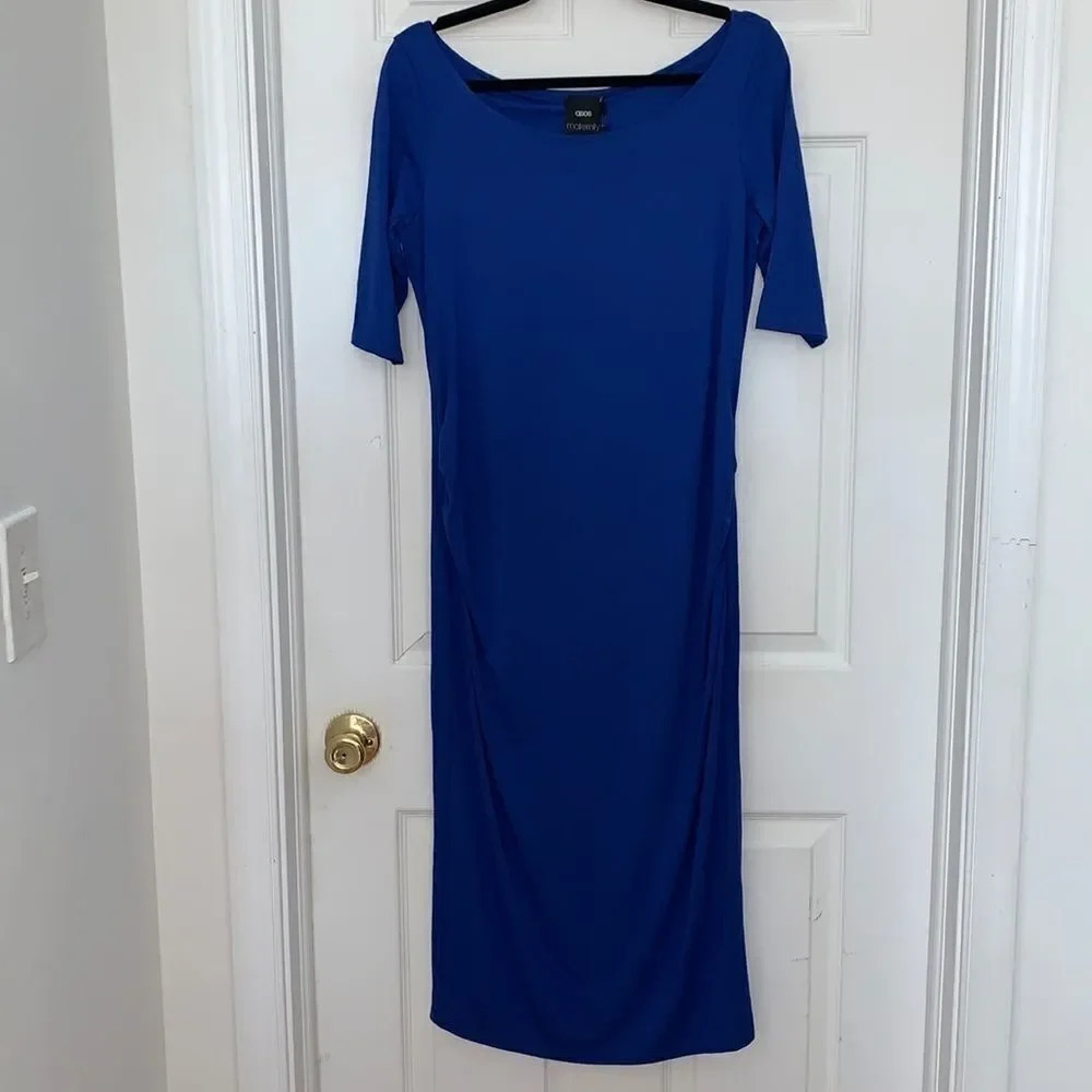 Asos maternity maxi dress